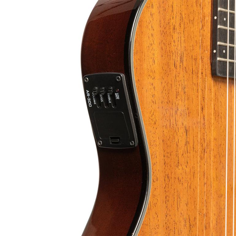 Angel Lopez EC3000 MAHO N elektrisk klassisk gitarr, mahogny