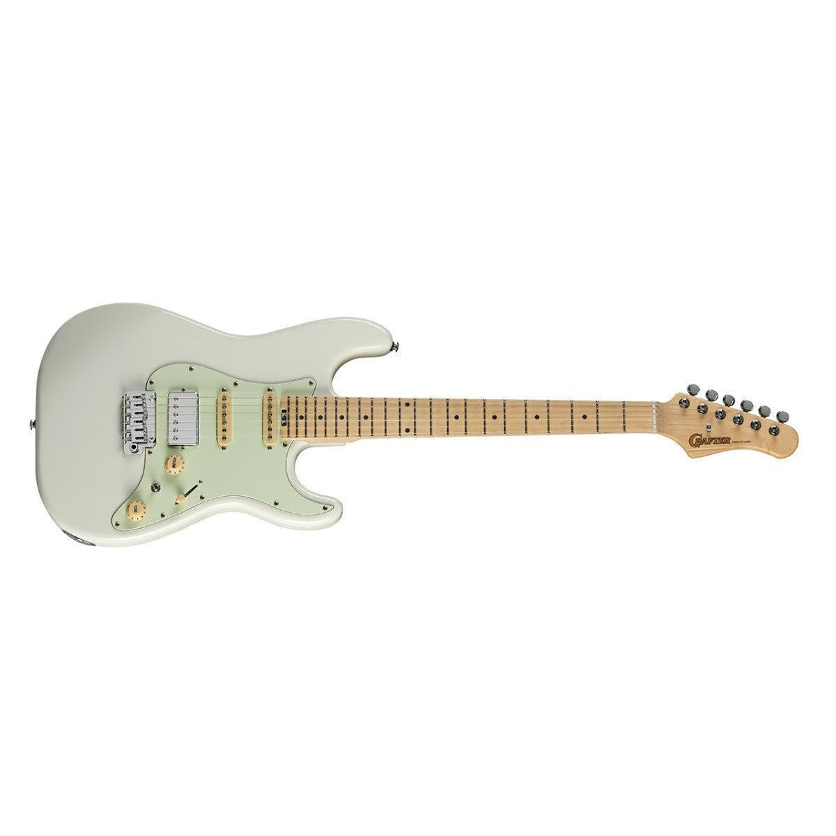 CRAFTER CHARLOTE SM DB Charlotte Series – Solid Body S Electric Guitar (Day Blue Finish)