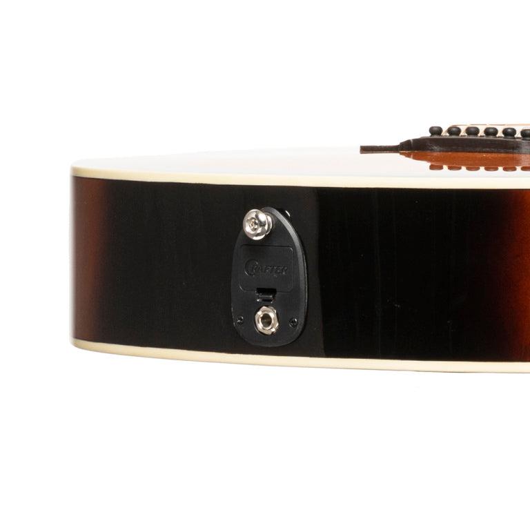 Crafter E/A mini jumbogitarr, Flamed Maple Sunburst