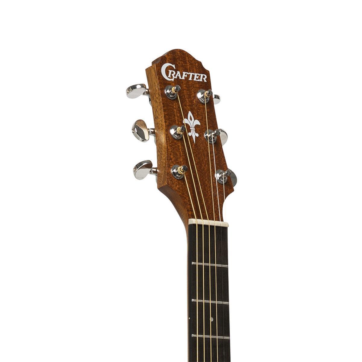 Crafter HD100-N Silver series 100 dreadnought akustisk gitarr med Engelmann gran topp