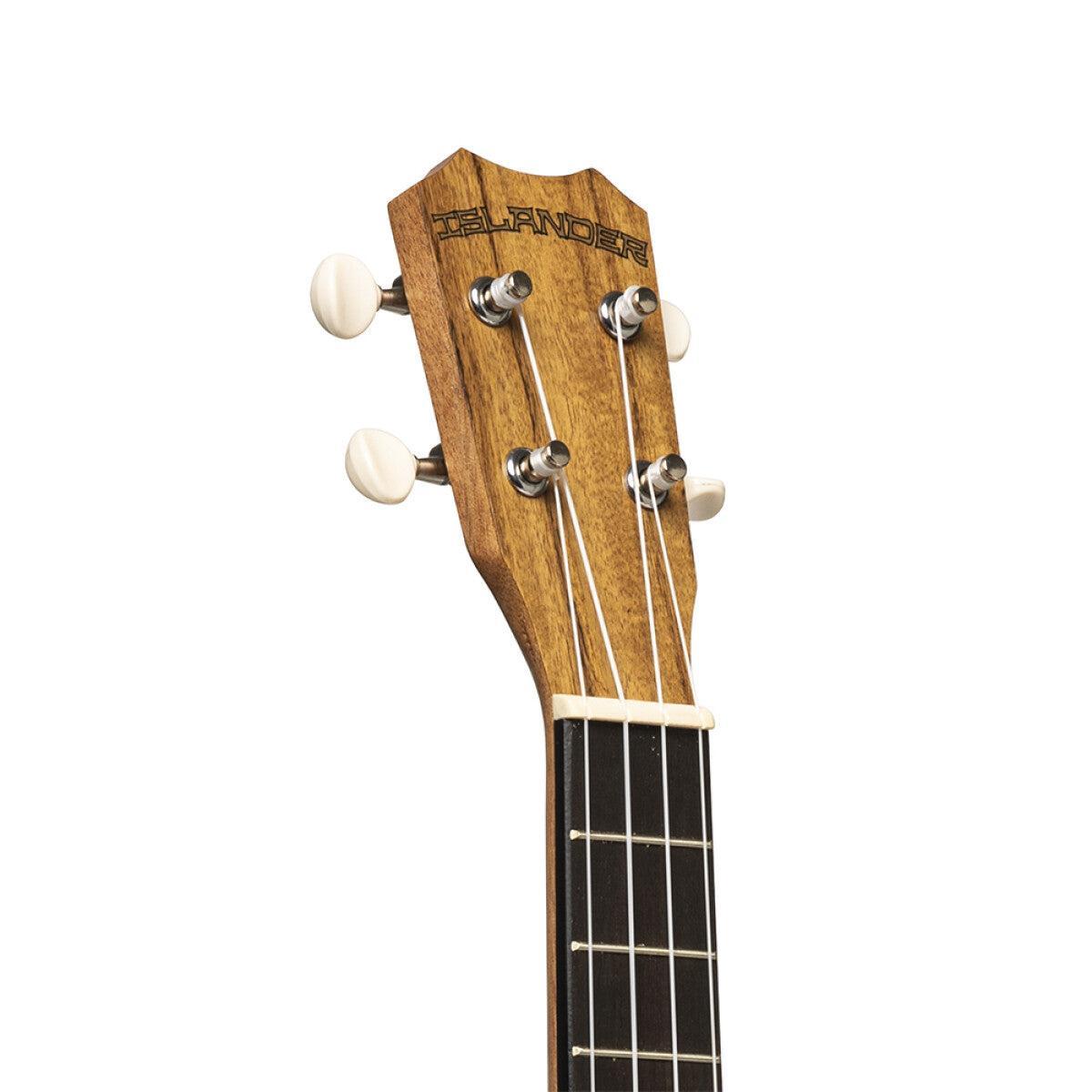 Islander AT-4 FLAMED Traditional tenor ukulele with flamed acacia top