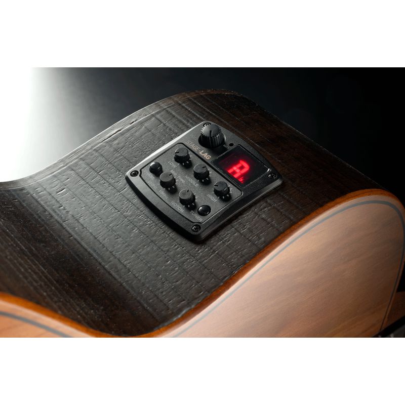 Lag Guitars SAUVAGE-BCE Sauvage Acoustic-Electric Bass Jumbo Cutaway