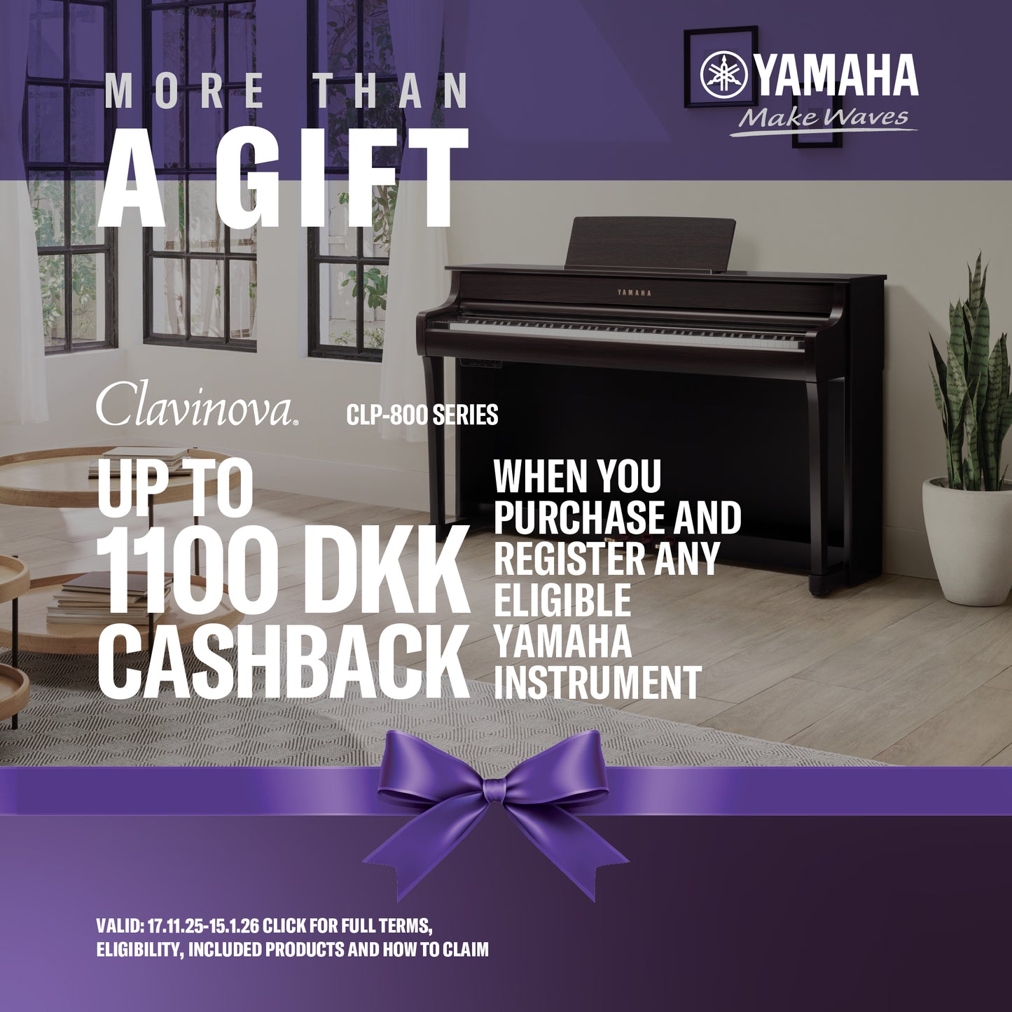 Yamaha CLP-825 – digital klaver