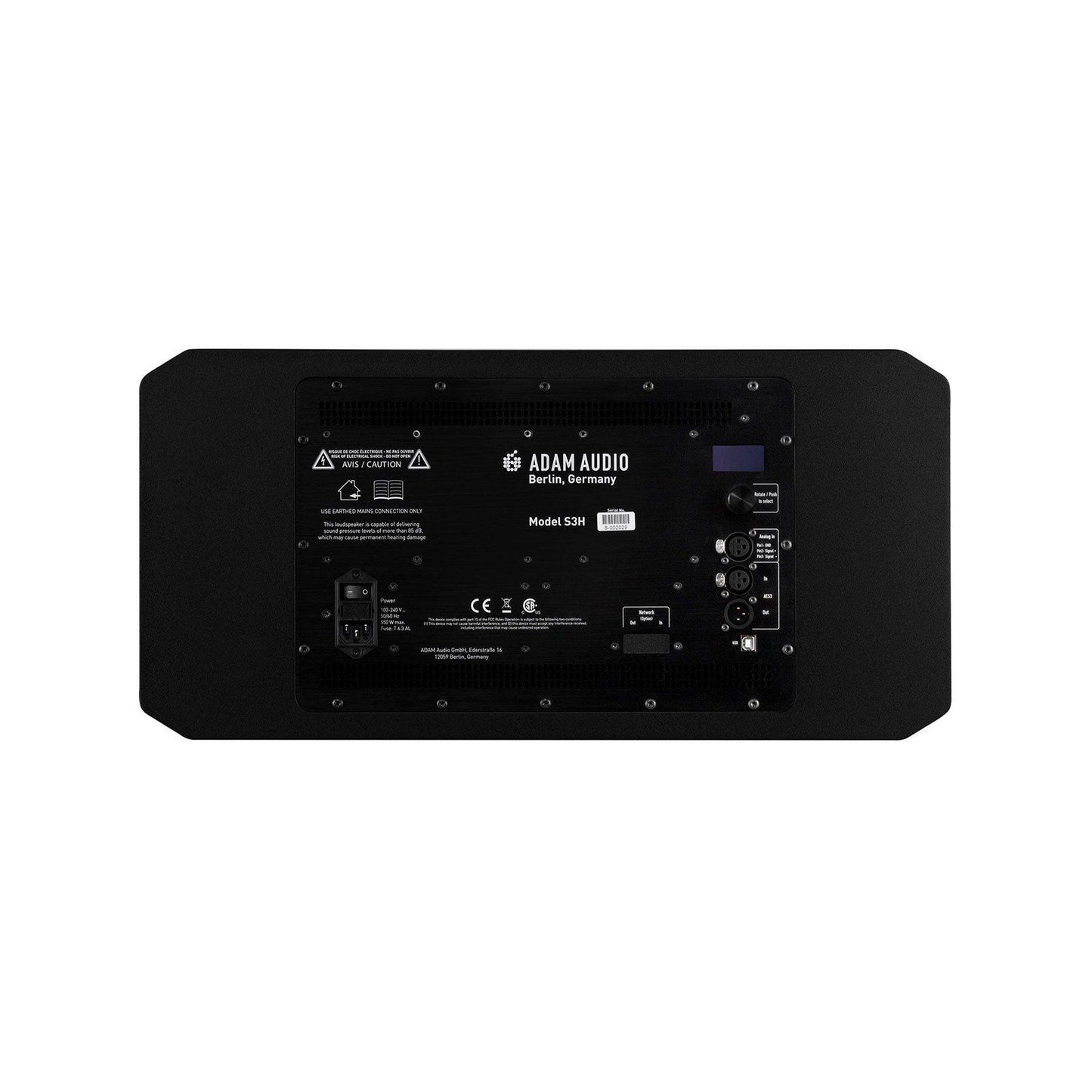 ADAM S3H När-/mittfältsmonitor 3-vägssystem 2x7"