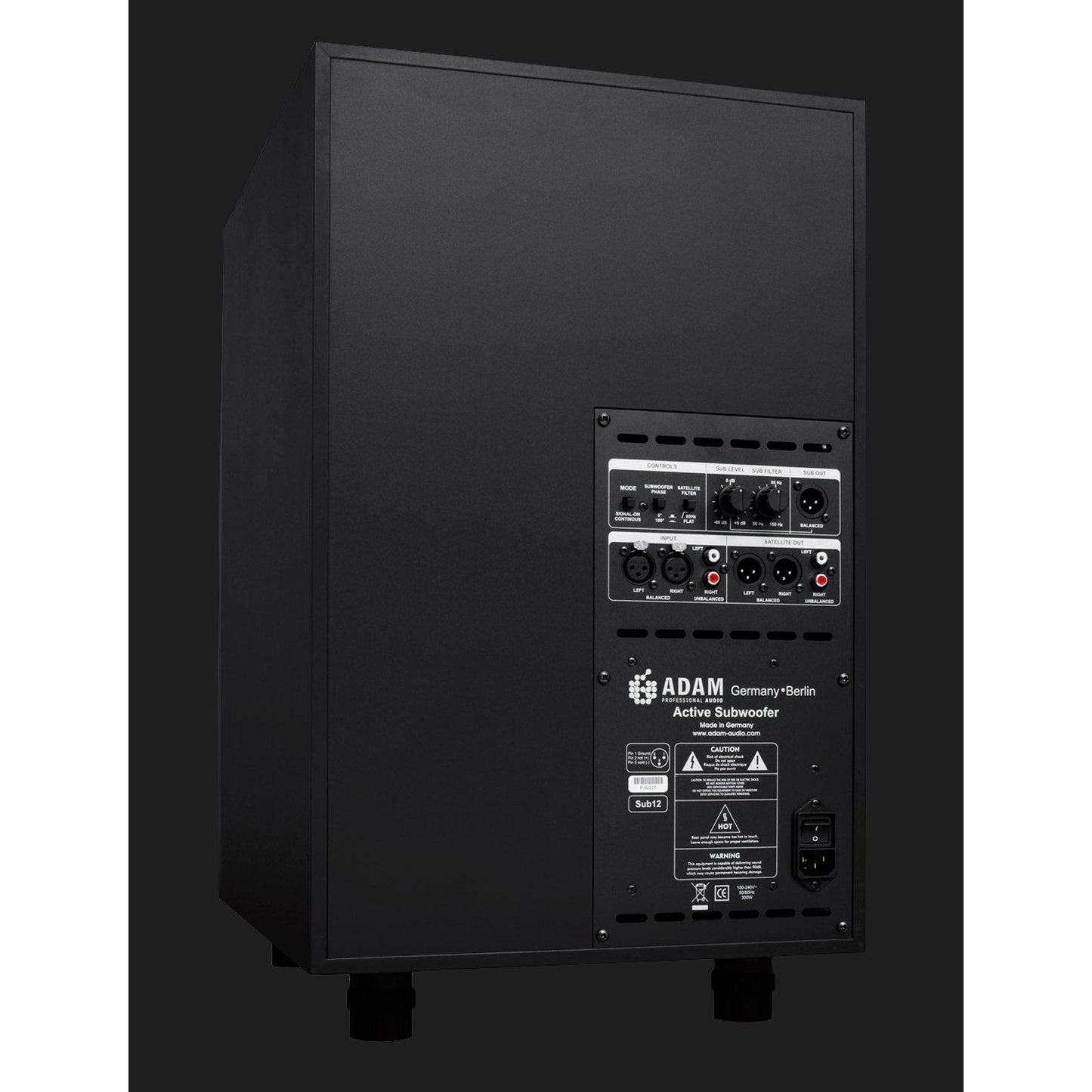 ADAM SUB12 - Aktiv subwoofer 200 W / 1x12"