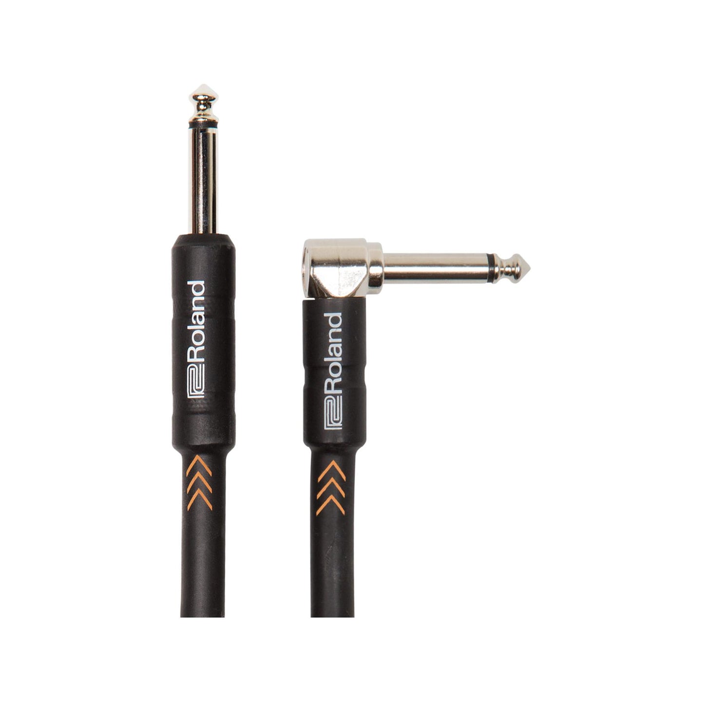 Roland "Black Series" Instrumentkabel lige/vinkel Jack