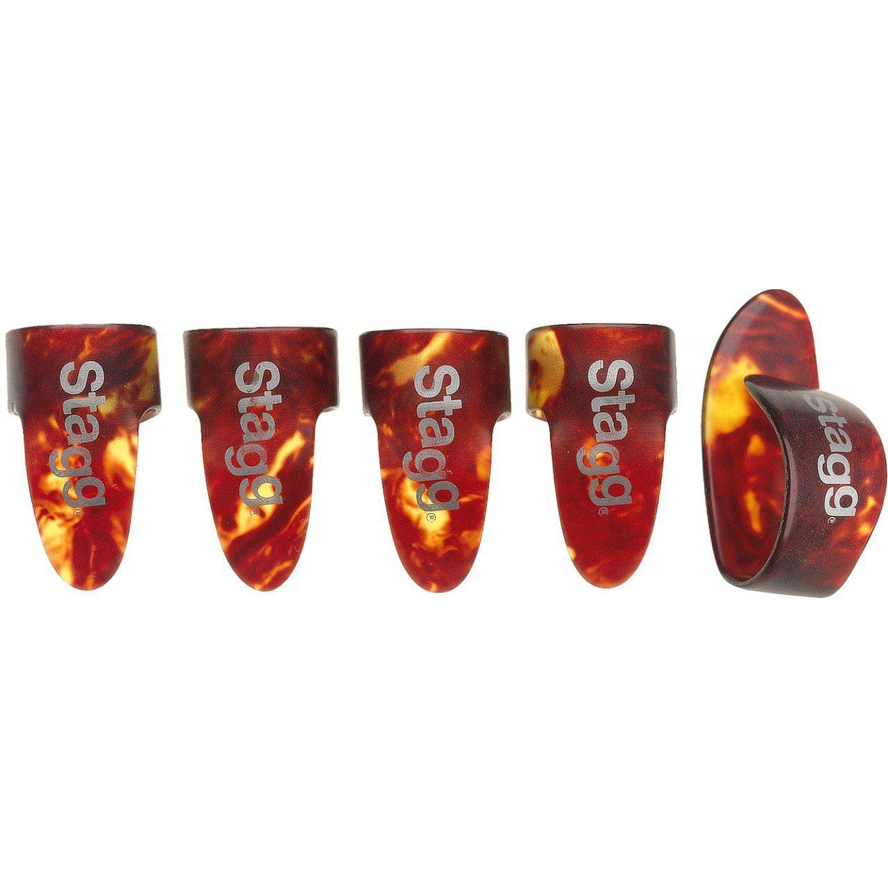 Stagg Finger Picks Set - Medium