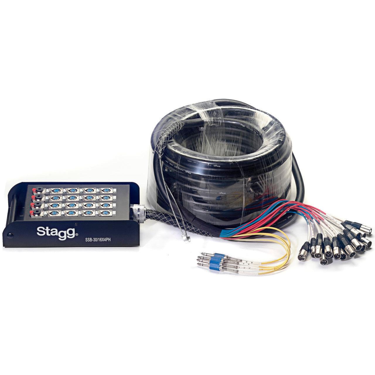 Stagg S-Series Stagebox - 16X Xlr F Inputs/ 4X Stereo Jack Outputs - 30m