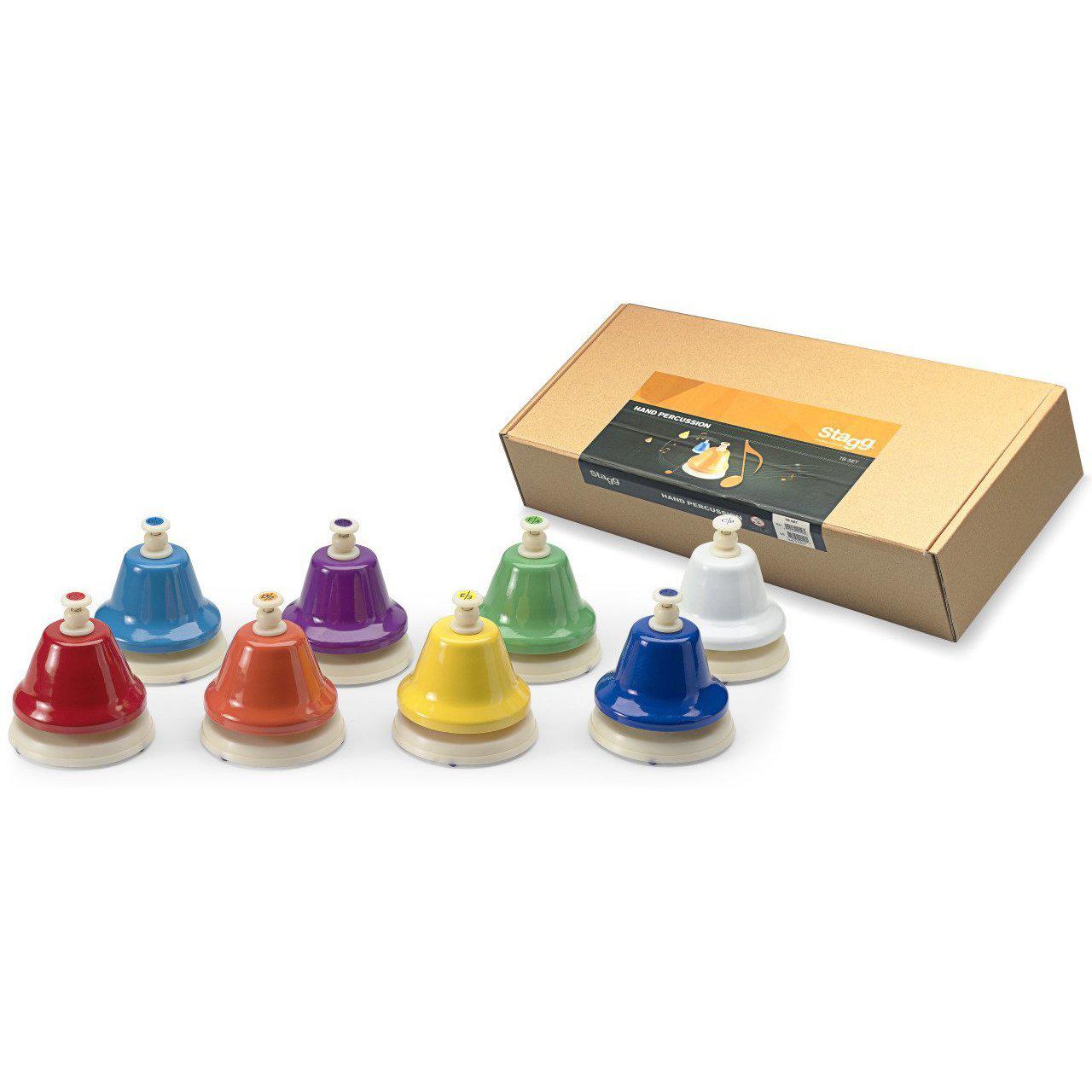Stagg Table Tick Bells Set - 8 stk. 1 Oktav
