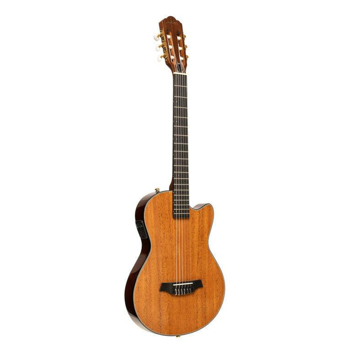 Angel Lopez EC3000 MAHO N elektrisk klassisk gitarr, mahogny