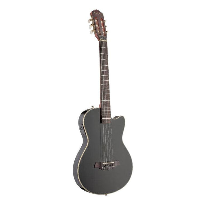 Angel Lopez EC3000CBK Elektrisk klassisk gitarr, svart