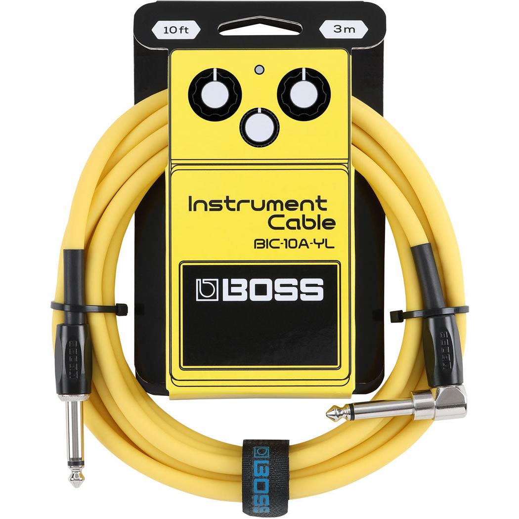 BOSS BIC-10A Farverige Instrumentkabler – 3 m