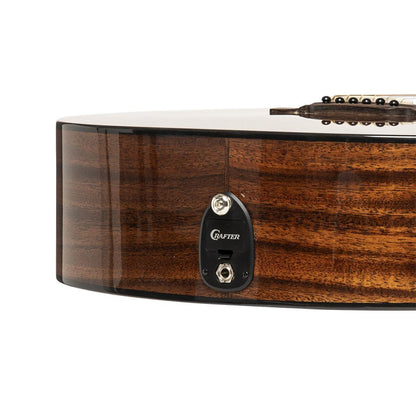 CRAFTER ABLE D635CE N  Dreadnought Elektrisk-akustisk Guitar med Massiv Mahognitop