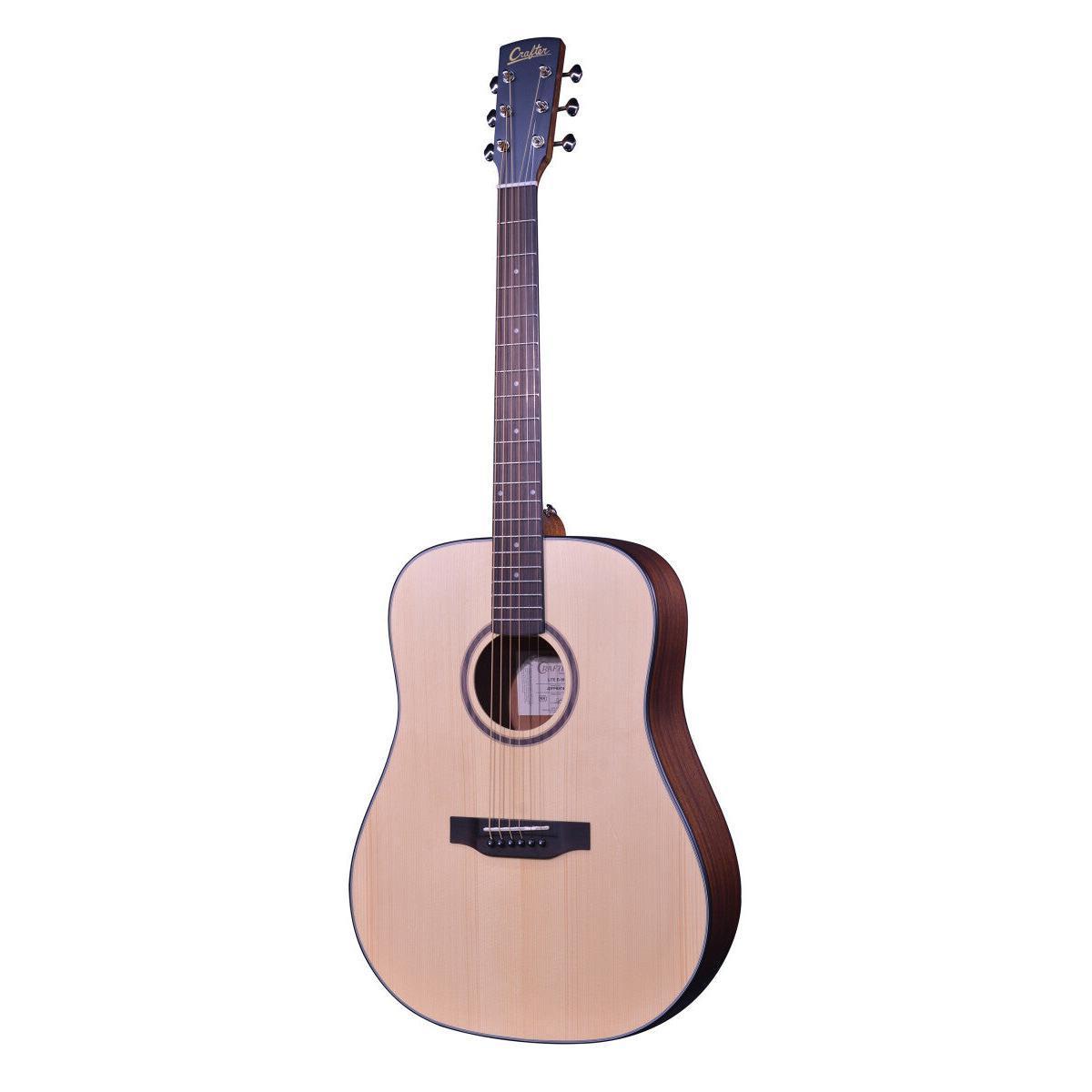 CRAFTER LITE D16 LITE series, Dreadnought acoustic guitar with solid spruce top