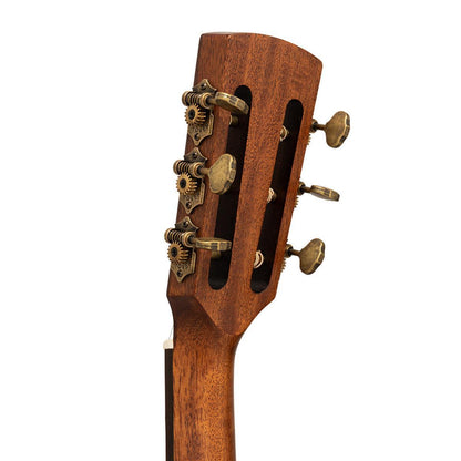 CRAFTER MIND ALK DL DE Dreadnought akustisk-elektrisk guitar med massiv flammeret akacie-top