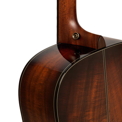 CRAFTER MIND ALK DL DE Dreadnought akustisk-elektrisk guitar med massiv flammeret akacie-top