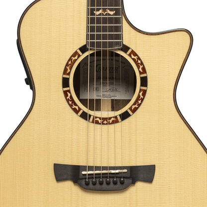 CRAFTER STG T20CE PRO Stage series 20, Orchestra akustisk-elektrisk guitar med udskæring og massiv gran