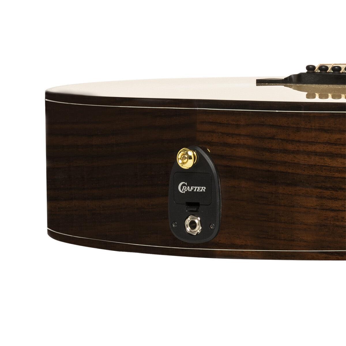 CRAFTER STG T20CE PRO Stage series 20, Orchestra akustisk-elektrisk guitar med udskæring og massiv gran