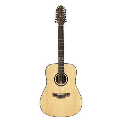 Crafter ABLE D600 N 12 Dreadnought gitarr 12 storlek m/solid gran däck