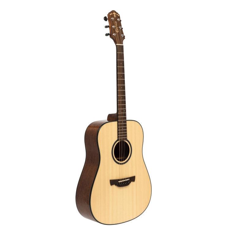 Crafter ABLE D600 N Dreadnought gitarr med massiv gran topp
