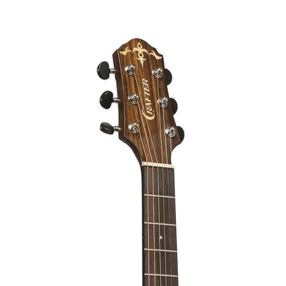 Crafter ABLE G630CE Grand auditoriumgitarr med massivt cedertäck och LR Baggs Element Pick-Up