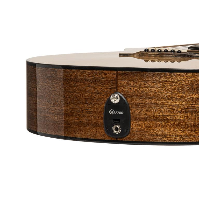 Crafter ABLE G630CE Grand auditoriumgitarr med massivt cedertäck och LR Baggs Element Pick-Up