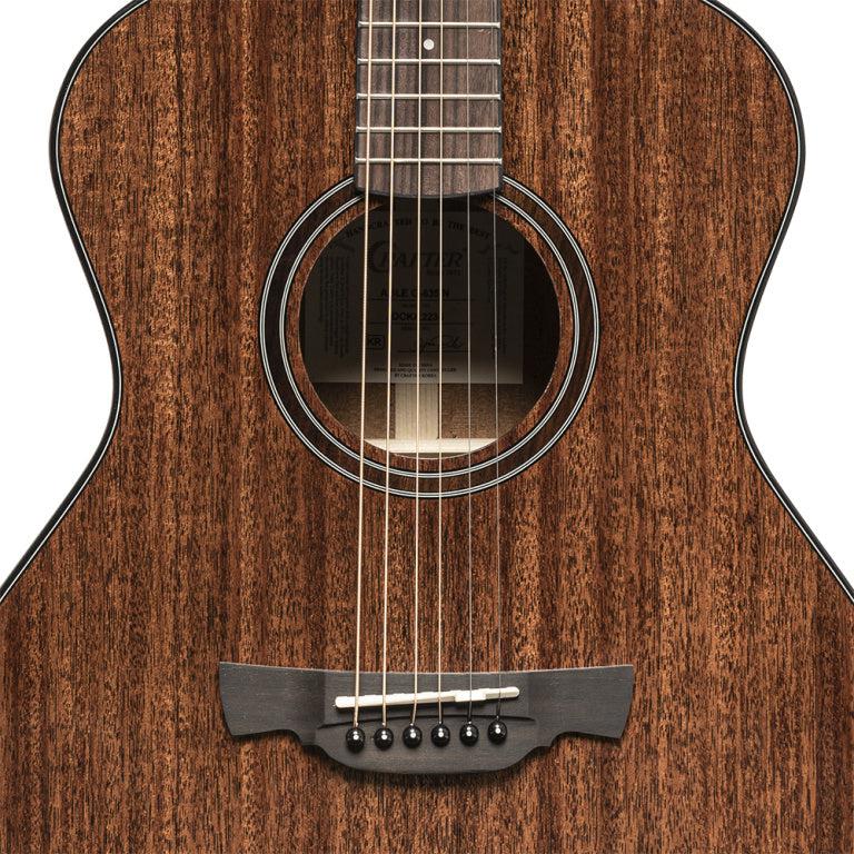 Crafter ABLE G635 N Grand auditorium acoustic guitar med massiv mahogni dæk