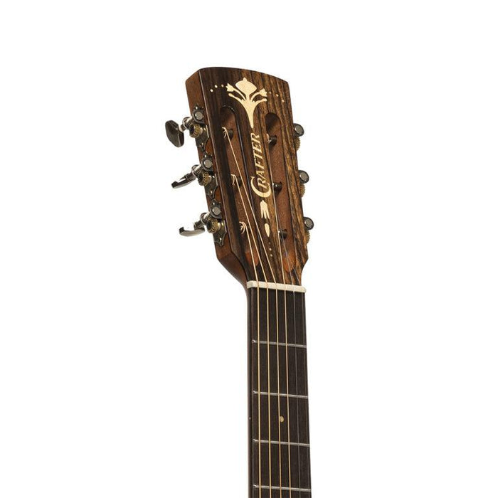 Crafter BIG MINO ALM E/A gitarr med massiv mahogny topp