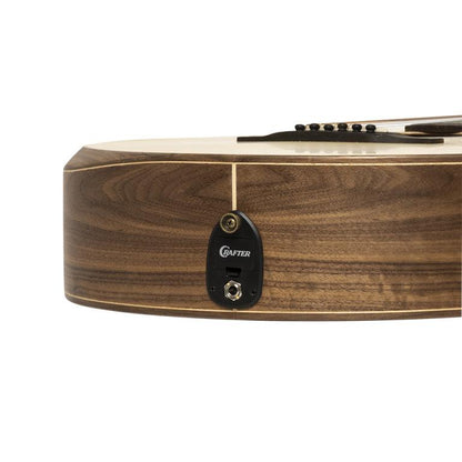 Crafter BIG MINO BK WLN E/A gitarr med massiv gran topp