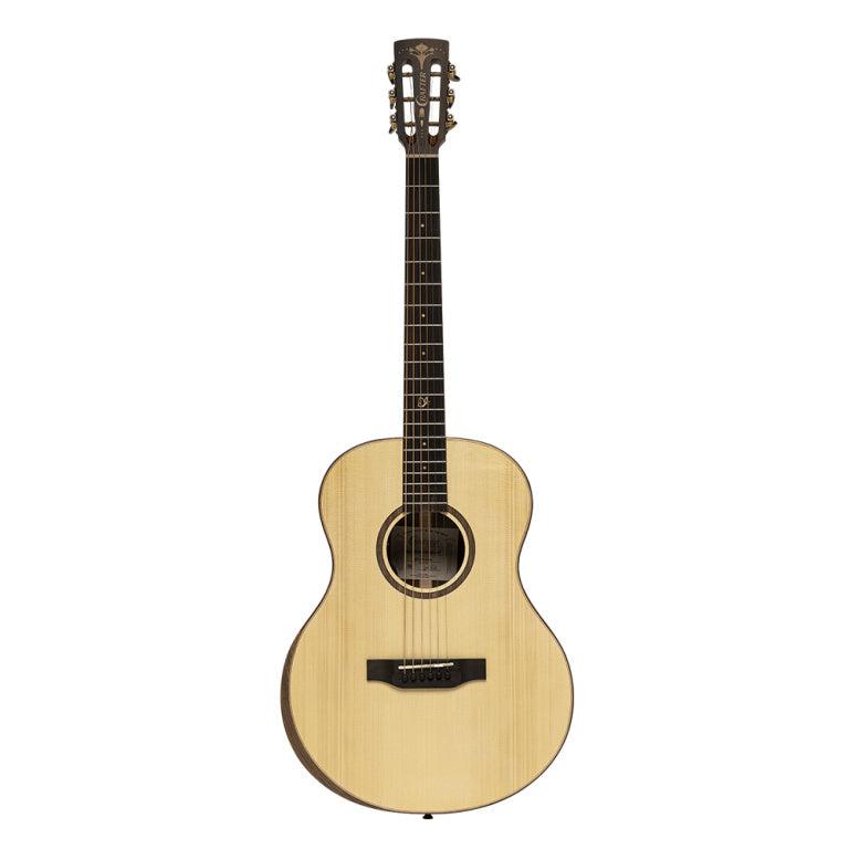 Crafter BIG MINO BK WLN E/A gitarr med massiv gran topp