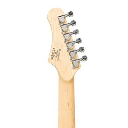 Crafter CHARLOTE SM CB Charlotte Series – Solid Body S Elektrisk Guitar (Cosmic Black Finish)