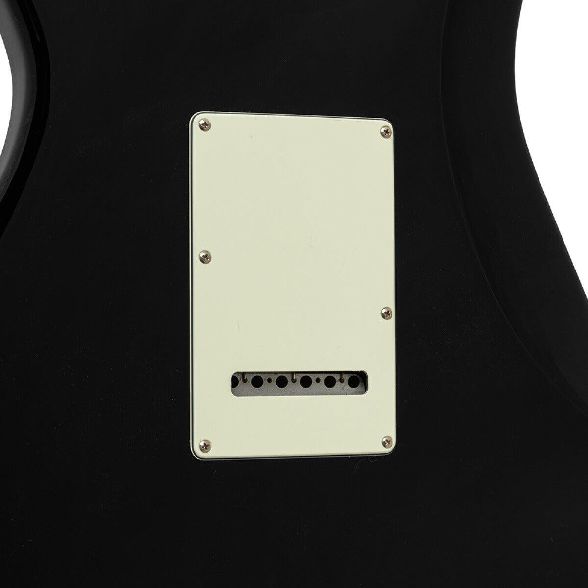 Crafter CHARLOTE SM CB Charlotte Series – Solid Body S Elektrisk Guitar (Cosmic Black Finish)