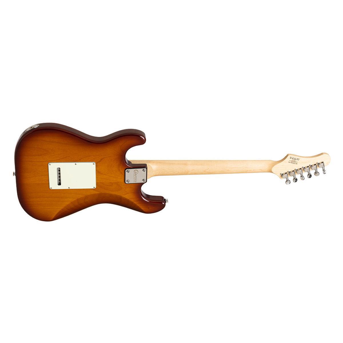 Crafter CHARLOTE SM TS Solid body S elektrisk guitar Charlotte serie, med taske, Tobacco sunburst finish