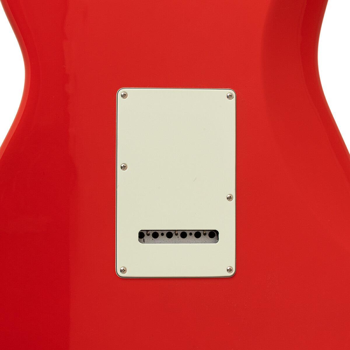 Crafter CHARLOTE SM VR Charlotte Series S-type Elguitar – Solid Body | Vintage Red + Gigbag