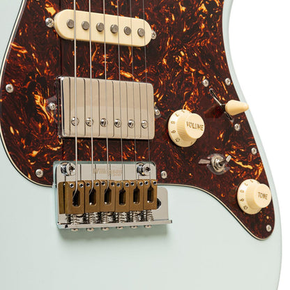 Crafter CREMA SVVSM DB Crema Series S-type Elguitar – Solid Body | Day Blue + Gigbag