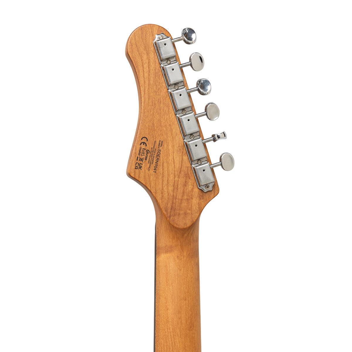 Crafter CREMA SVVSR AG Crema Series S-type Elguitar – Solid Body | Ara Green Finish + Gigbag