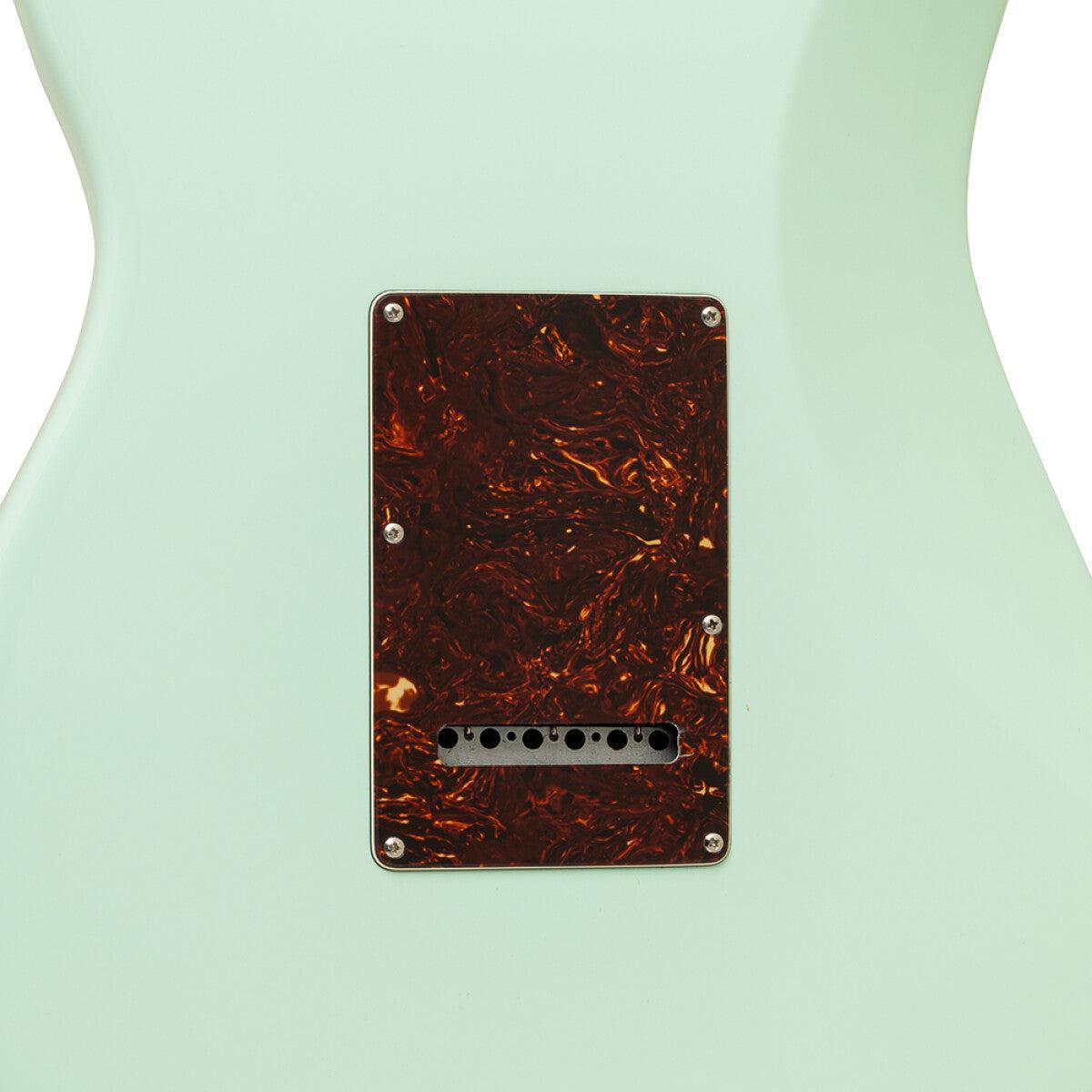 Crafter CREMA SVVSR AG Crema Series S-type Elguitar – Solid Body | Ara Green Finish + Gigbag