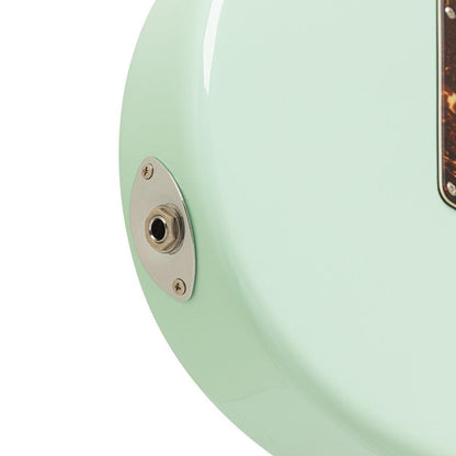 Crafter CREMA SVVSR AG Crema Series S-type Elguitar – Solid Body | Ara Green Finish + Gigbag