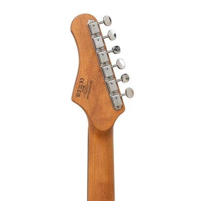 Crafter CREMA SVVSR CB Crema Series S-type Elguitar – Solid Body | Cosmic Black + Gigbag