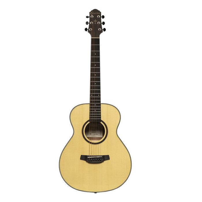 Crafter HM250-N Mini 3/4 akustisk gitarr med topp från Engelmann i gran