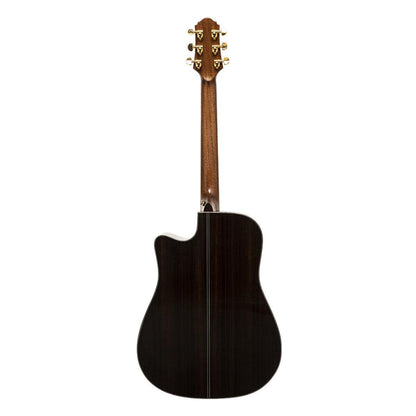 Crafter LX D-1000CE High-End LX1000-serien, dreadnought akustisk-elektrisk gitarr med massiv gran topp