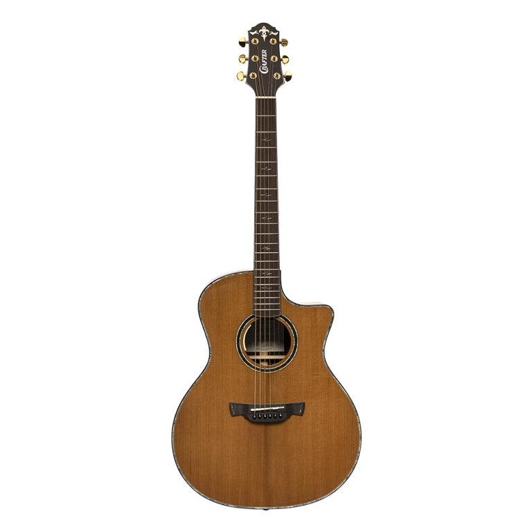 Crafter LX G-2000CE High-End Grand auditorium guitar med massiv gran dæk og L.R Baggs Anthem Pick-Up