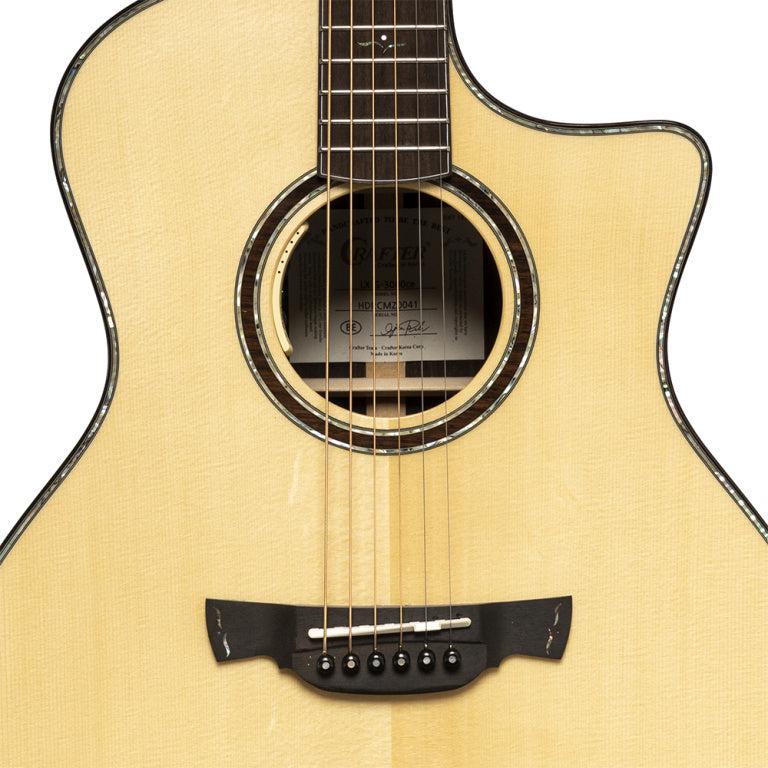 Crafter LX G-3000CE High-End Grand auditorium guitar m/massiv gran dæk og L.R Baggs Anthem Pick-Up
