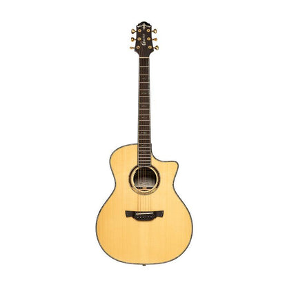 Crafter LX G-7000CE Grand Auditorium Akustisk-elektrisk Guitar med Massiv Gran Dæk