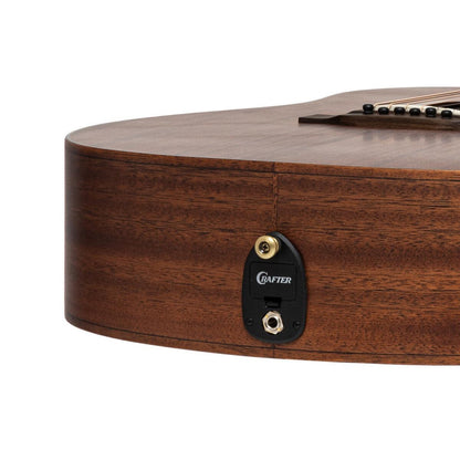 Crafter MIND D-MAHO NAT Dreadnought E/A guitar med massiv mahogni dæk