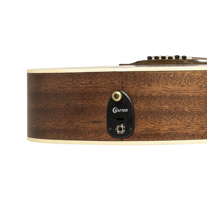 Crafter MIND T-ALPE BR Mind-serien, Orchestra akustisk-elektrisk guitar med massiv gran