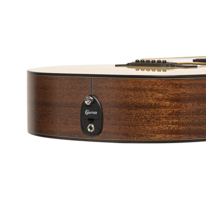 Crafter PK G-MAHO CE Jubileumsserie, mahogny grand auditorium akustisk-elektrisk gitarr med massiv gran topp