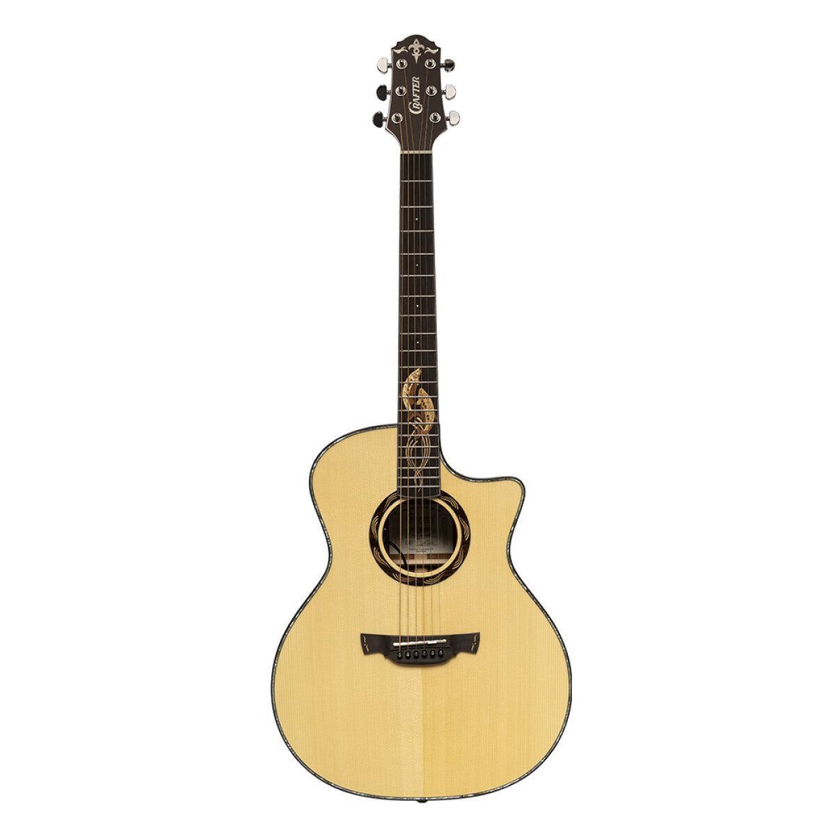 Crafter SM G-MAHO CE Anniversary series, mahogany grand auditorium acoustic-electric guitar with solid spruce top