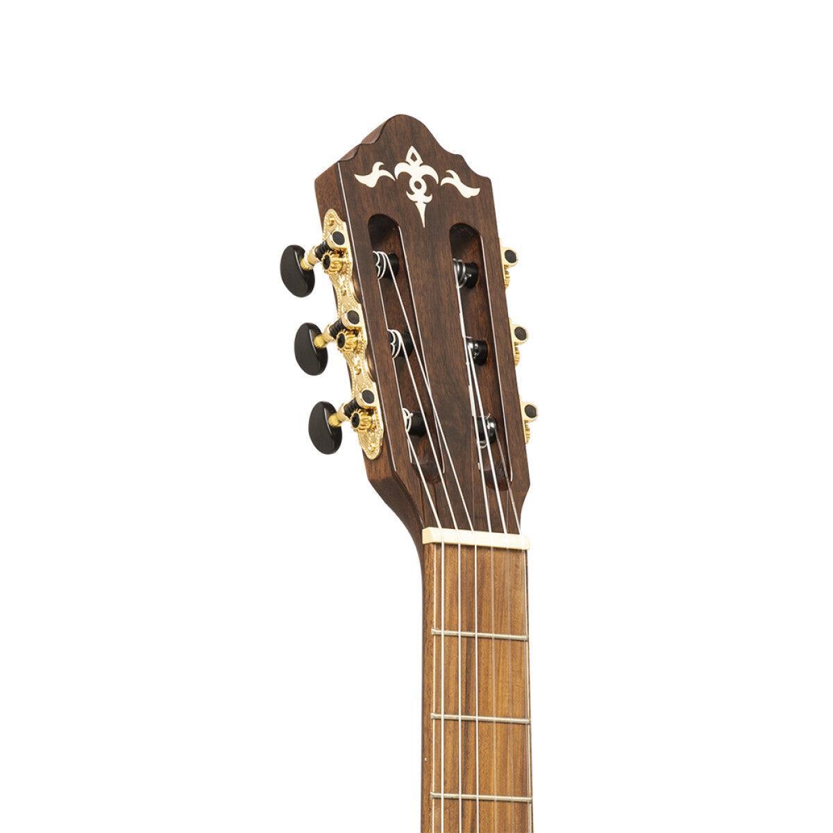 Crafter SNT 17CE PRO Klassisk Elektrisk Guitar med Massivt Cedertræsdæk