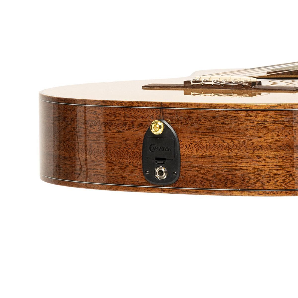 Crafter SNT 17CE PRO Klassisk Elektrisk Guitar med Massivt Cedertræsdæk